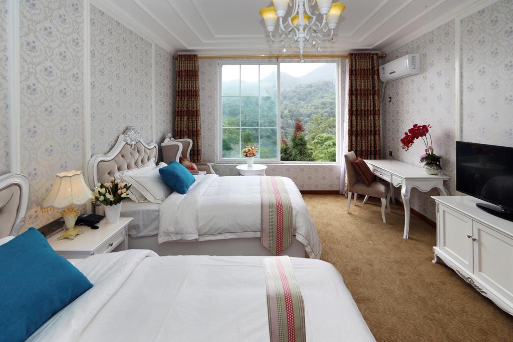 Panshan Tingquan Tuwo Holiday Resort Le-šan Pokoj fotografie